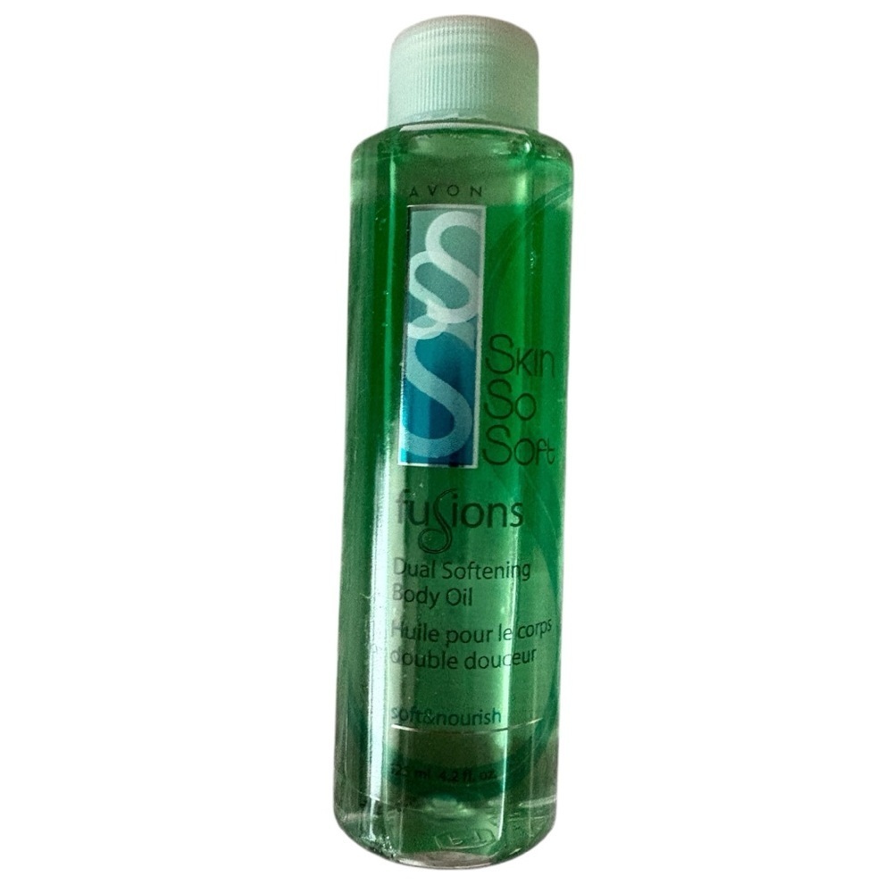 Avon Skin So Soft Fusions Dual Softening Body Oil New
